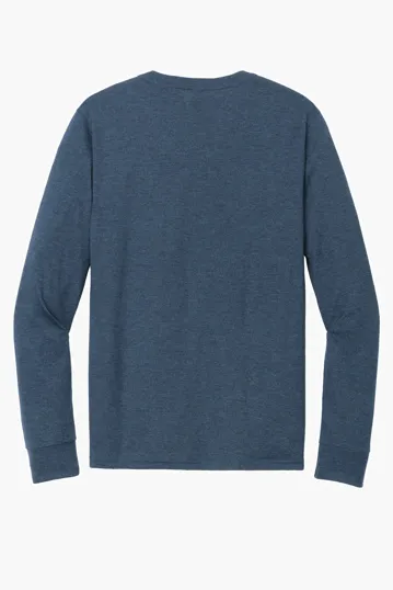 District Perfect Tri Long Sleeve Henley — view 11