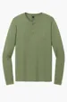 District Perfect Tri Long Sleeve Henley — view 4