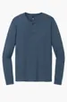 District Perfect Tri Long Sleeve Henley — view 6