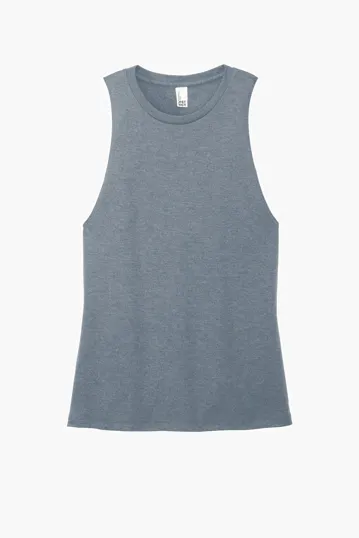 District Women's Perfect Tri Muscle Tank — view 3