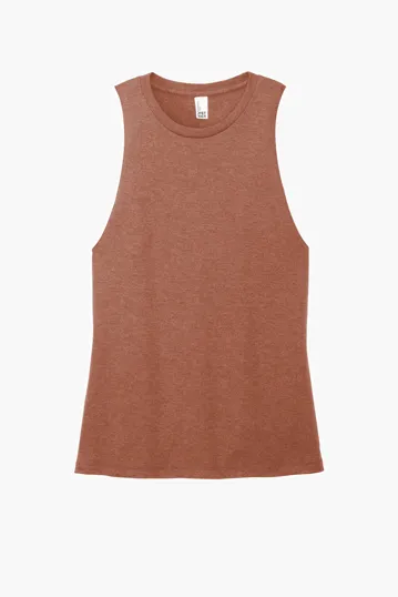District Women's Perfect Tri Muscle Tank — view 6