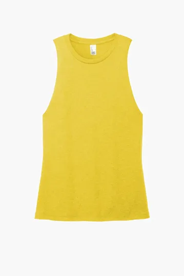 District Women's Perfect Tri Muscle Tank — view 8