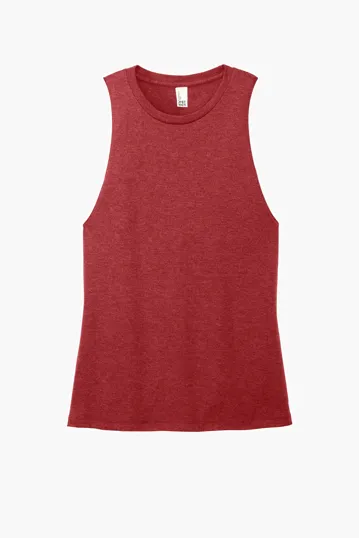 District Women's Perfect Tri Muscle Tank — view 9