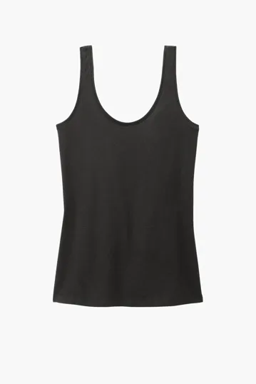 District Women's Perfect Blend CVC V-Neck Tank — view 8