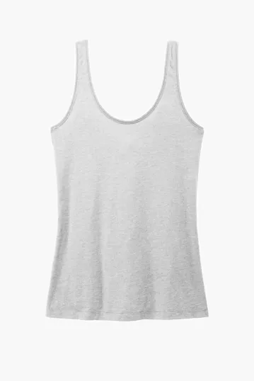 District Women's Perfect Blend CVC V-Neck Tank — view 11
