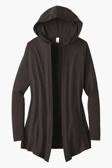 District Women's Perfect Tri Hooded Cardigan — view 2