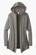 District Women's Perfect Tri Hooded Cardigan — view 3