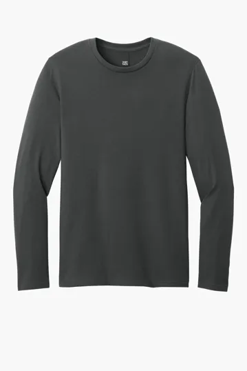 District Perfect Weight CVC Long Sleeve Tee — view 3