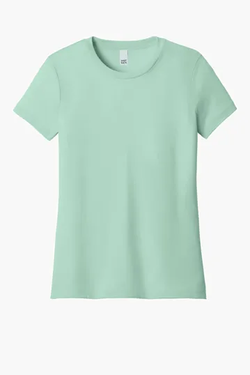 District Women's Perfect Weight CVC Tee — view 3