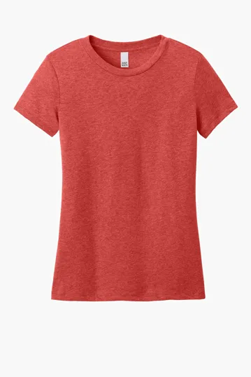 District Women's Perfect Weight CVC Tee — view 4