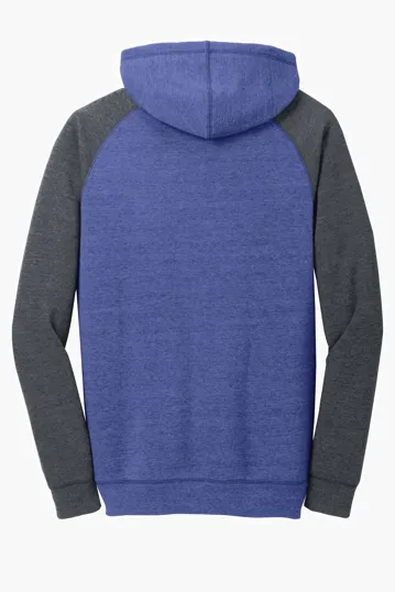 District Lightweight Fleece Raglan Hoodie — view 5