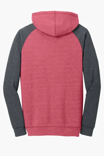 District Lightweight Fleece Raglan Hoodie — view 7