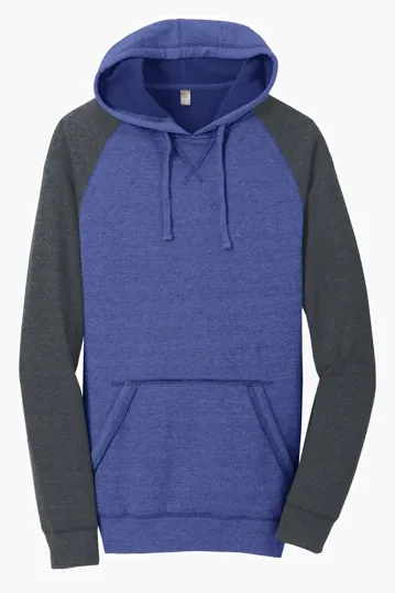 District Lightweight Fleece Raglan Hoodie — view 2