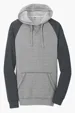 District Lightweight Fleece Raglan Hoodie — view 3