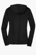 District Women's Fitted Jersey Full-Zip Hoodie — view 4
