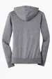 District Women's Fitted Jersey Full-Zip Hoodie — view 5