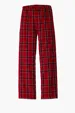 District Women's Flannel Plaid Pant — view 10