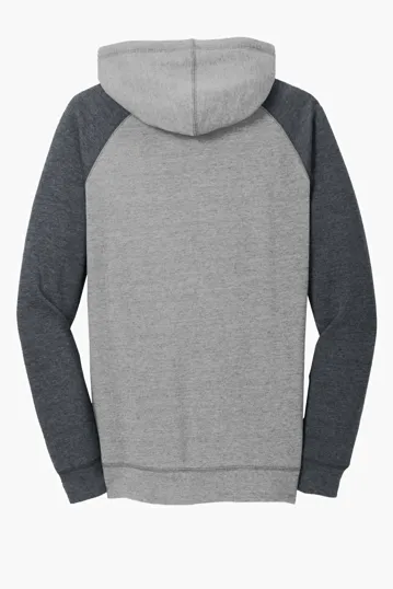District Women's Lightweight Fleece Raglan Hoodie — view 6