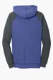 District Women's Lightweight Fleece Raglan Hoodie — view 5