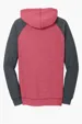 District Women's Lightweight Fleece Raglan Hoodie — view 7