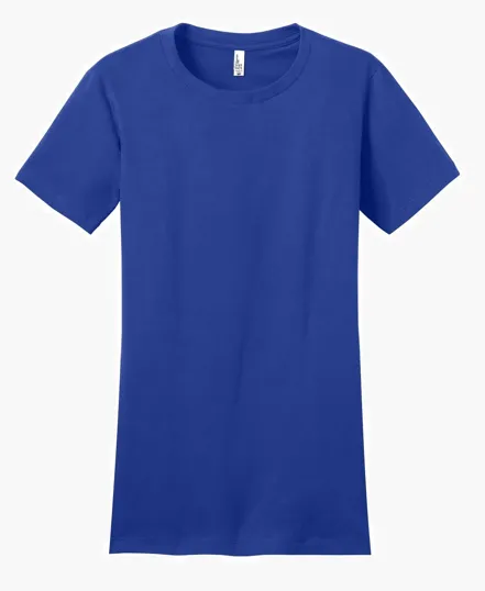 District Women's Fitted Concert Tee — view 4