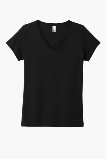 District Women's The Concert Tee V-Neck — view 3