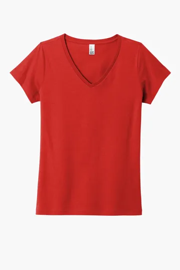 District Women's The Concert Tee V-Neck — view 8