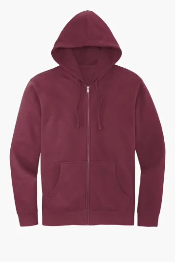 District V.I.T. Fleece Full-Zip Hoodie — view 13