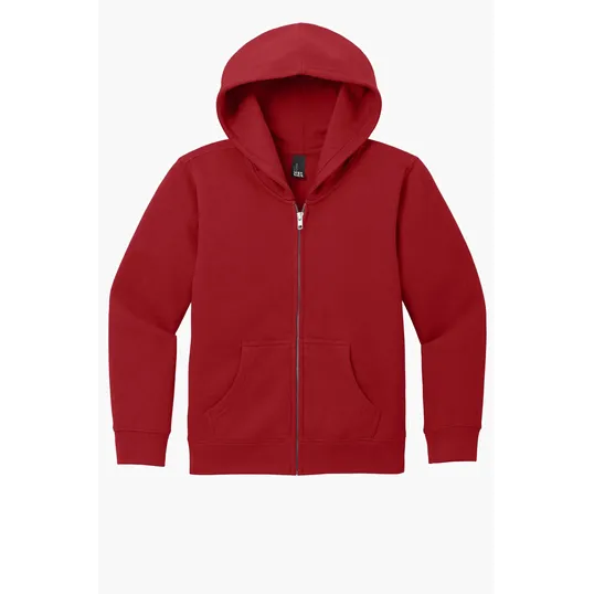 District Youth V.I.T. Fleece Full-Zip Hoodie — view 3