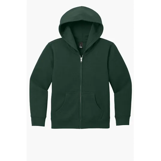 District Youth V.I.T. Fleece Full-Zip Hoodie — view 5