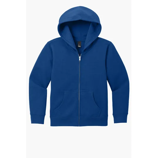 District Youth V.I.T. Fleece Full-Zip Hoodie — view 4
