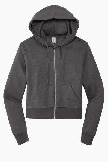 District Women's V.I.T. Fleece Full-Zip Hoodie — view 5