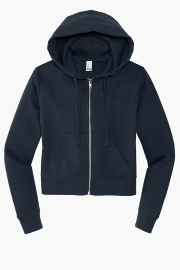 District Women's V.I.T. Fleece Full-Zip Hoodie — view 7