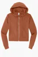 District Women's V.I.T. Fleece Full-Zip Hoodie — view 3