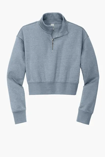 District Women's V.I.T. Fleece 1/2-Zip — view 4