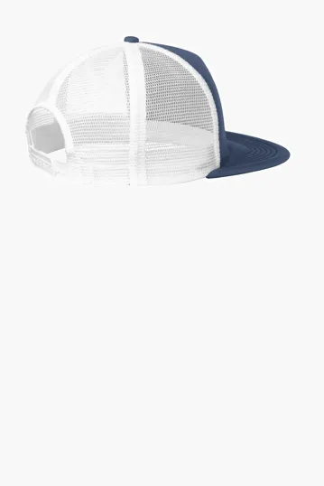 District Flat Bill Snapback Trucker Cap — view 6