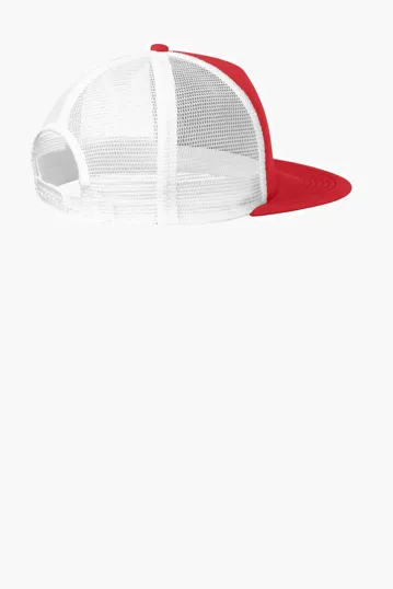 District Flat Bill Snapback Trucker Cap — view 7