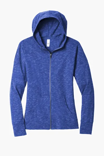 District Women's Medal Full-Zip Hoodie — view 3