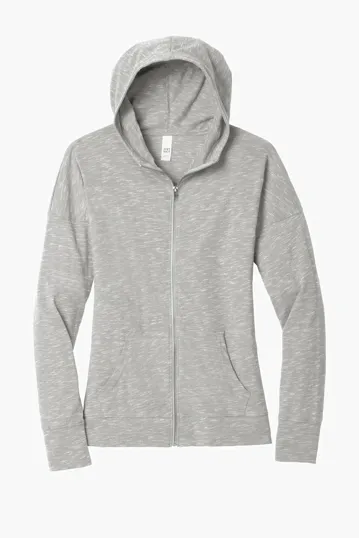 District Women's Medal Full-Zip Hoodie — view 4