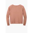 District Women's Featherweight French Terry Long Sleeve Crewneck — view 12