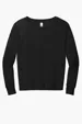 District Women's Featherweight French Terry Long Sleeve Crewneck — view 2