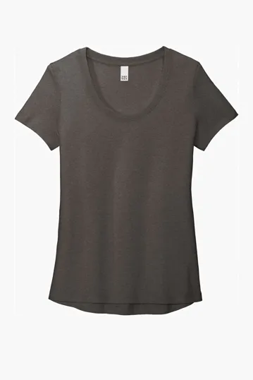 District Women's Flex Scoop Neck Tee — view 3