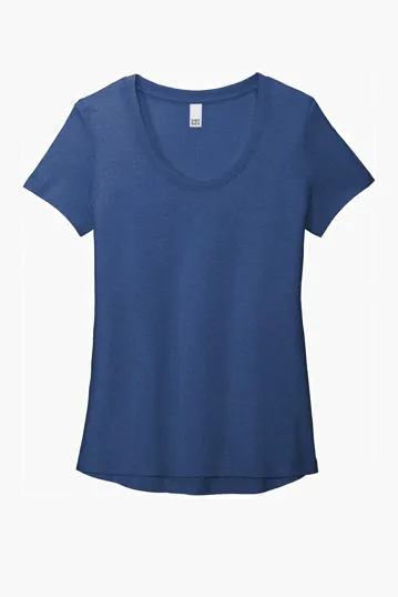 District Women's Flex Scoop Neck Tee — view 4