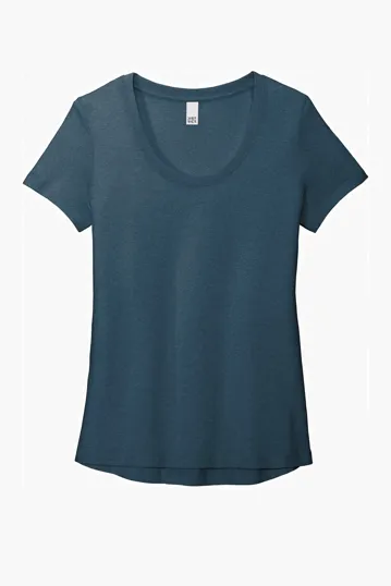 District Women's Flex Scoop Neck Tee — view 5