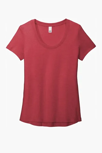 District Women's Flex Scoop Neck Tee — view 6