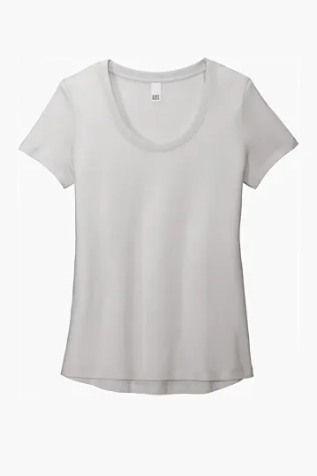 District Women's Flex Scoop Neck Tee — view 7