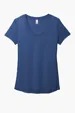 District Women's Flex Scoop Neck Tee — view 4
