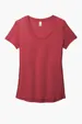 District Women's Flex Scoop Neck Tee — view 6