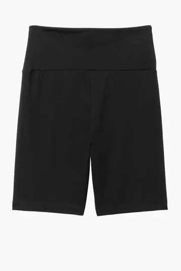 District Women's Flex High-Waist Bike Short — view 4