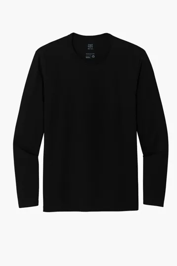 District Re-Tee Long Sleeve Recycled Cotton Tee — view 2